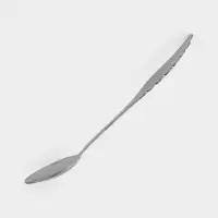 Ложка чайная Magistro Wings, длина 14 см, нержавеющая сталь, цвет серебряный