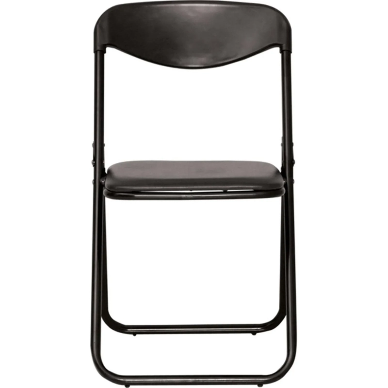 Стул 0MX_UA_JACK BLACK каркас черный, к/з черный V-4