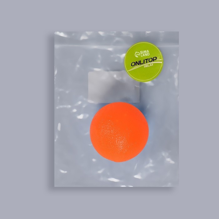 Массажёр реабилитационный, 20 кг, d 4,5 см, цвет оранжевый Массажёр реабилитационный, 20 кг, d 4,5 см, цвет оранжевый