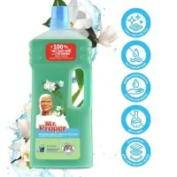 Моющая жидкость для полов и стен Mr.Proper &laquo;Горный ручей и прохлада&raquo;, 1,5 л