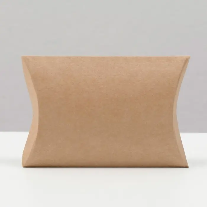 Коробка складная крафт, 11 х 8 х 2 см Коробка складная крафт, 11 х 8 х 2 см