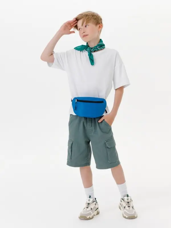 Детская поясная сумка Sonrisa, темно-синяя Детская поясная сумка Sonrisa, темно-синяя