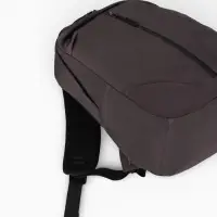 Рюкзак школьный, однотонный, 1 отделение, 3 кармана, 28&times;13&times;39 см, серый