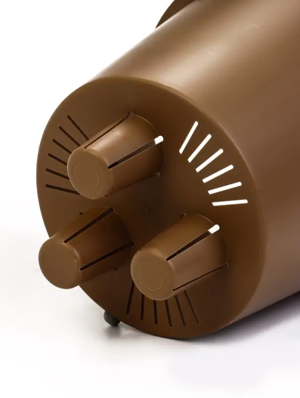 Кашпо со вставкой 1,9 л d18 см h16,5 см МИКРИТ бежевый слайн