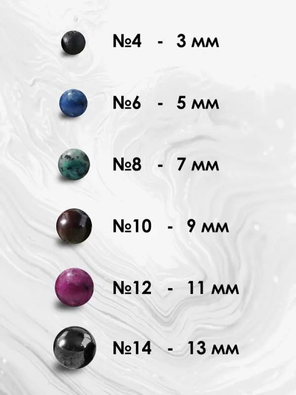 Браслет из бусин &laquo;Бирюза&raquo;, d=5.5 см, шар №10, голубой