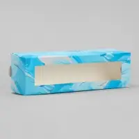 Коробка для макарун, кондитерская упаковка «Ярких моментов » 18 х 5.5 х 5.5 см