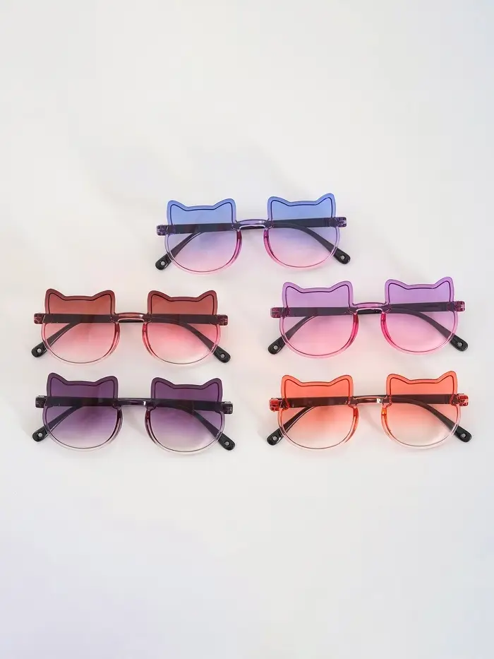 Карнавальные очки "Кошечка" градиент, цвета МИКС Карнавальные очки "Кошечка" градиент, цвета МИКС