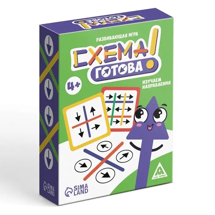 Настольная игра «Схема готова», 4+ Настольная игра «Схема готова», 4+