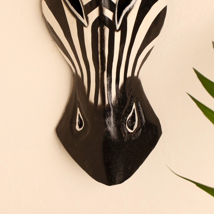 Маска «Зебра», 50×16×7 см, дерево Маска «Зебра», 50×16×7 см, дерево