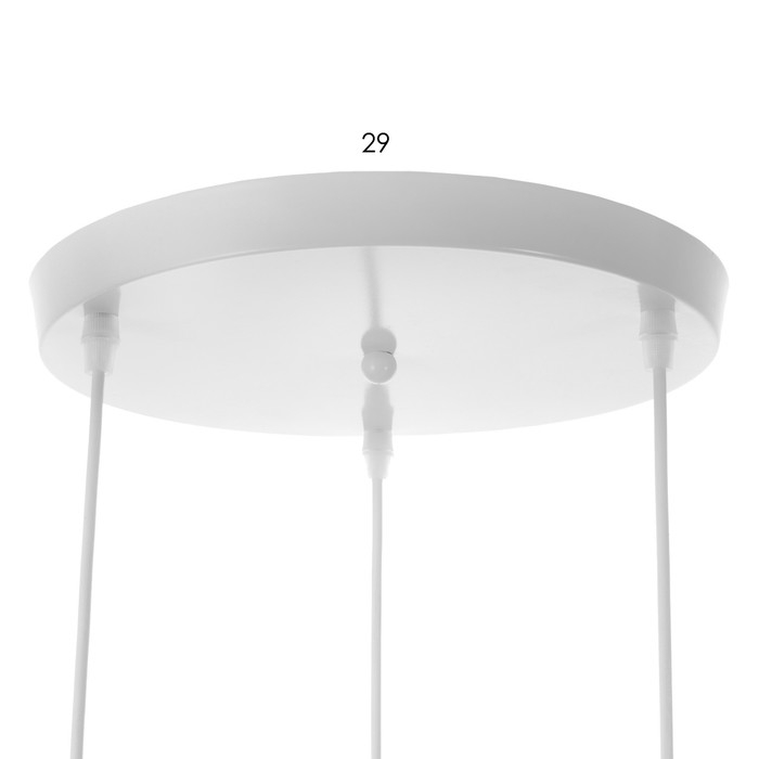 Светильник BayerLux Светильник BayerLux "Вармо" 3хЕ27 40Вт белый 41х41х25-125см