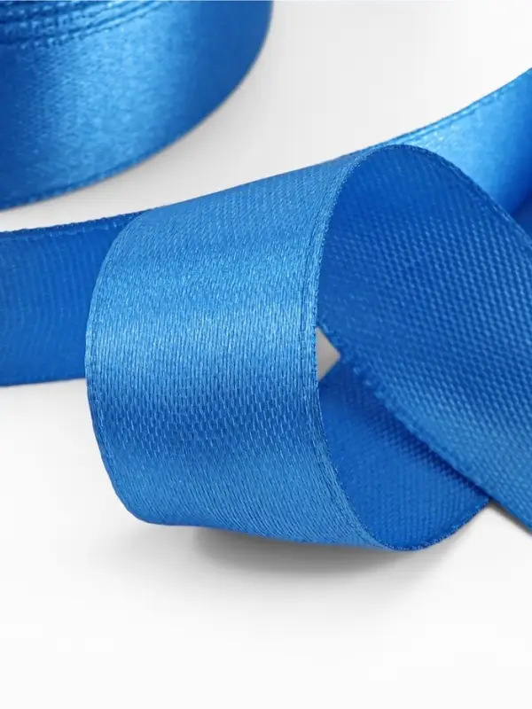 Лента атласная, 20 мм, 23±1 м, лазурно-синяя №97 Лента атласная, 20 мм, 23±1 м, лазурно-синяя №97