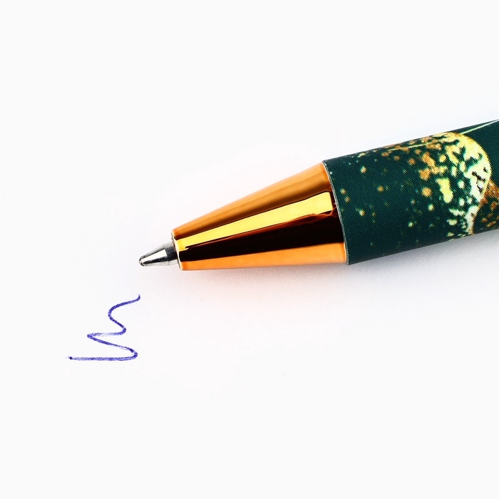 Ручка автоматическая шариковая  Ручка автоматическая шариковая "Успеха во всём!", пластик, 0.7 мм, синяя паста