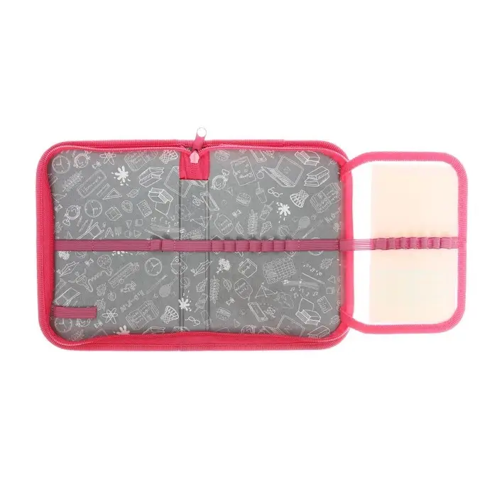 Пенал 1 секция 130 х 190 х 30 мм, с откидной планкой, ПКК 07-19 Пенал 1 секция 130 х 190 х 30 мм, с откидной планкой, ПКК 07-19 "Единорог с бабочками" ламинированный картон, с эффектом 3D