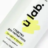 Средство для мытья пола, аромат сандал и груша, 1000 мл, ULAB