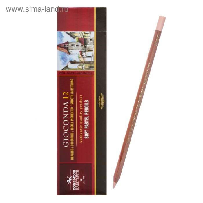 Пастель сухая в карандаше Koh-I-Noor GIOCONDA 8820/28 Soft Pastel, светло-оранжевая Пастель сухая в карандаше Koh-I-Noor GIOCONDA 8820/28 Soft Pastel, светло-оранжевая