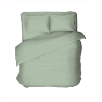 Постельное белье евро страйп-дизайн (нав. 70х70 2 шт.), Smoke Green 782130