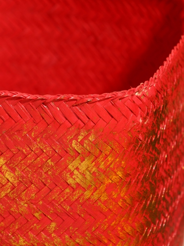 Корзинка плетеная Корзинка плетеная "Голден" 20х20х26 см, розовый