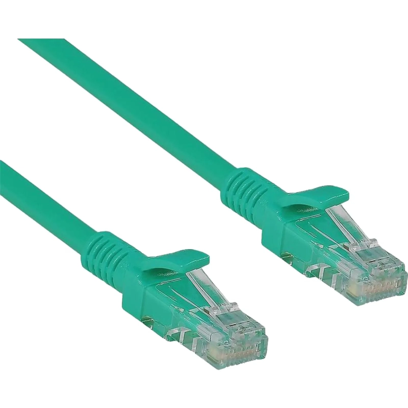 Патч-корд ExeGate UTP-RJ45-RJ45-5e-1,5M-GN, 5e, 1.5м, зеленый <EX258669RUS