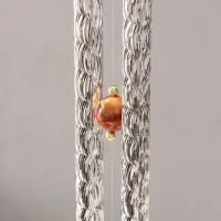 Музыка ветра &laquo;Слоны&raquo;, металл, 4 трубочки 1 фигурка 57 см, МИКС