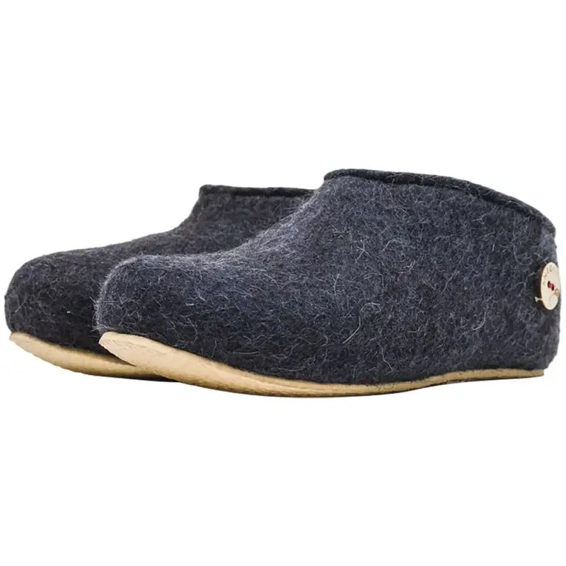 Домашние валенки Cant, темно-синие (клякса), размер 35 Домашние валенки Cant, темно-синие (клякса), размер 35