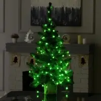 Умная гирлянда &laquo;Нить&raquo; 10 м, роса, IP20, серебристая нить, 100 LED, управление с приложения, свечение RGB, USB