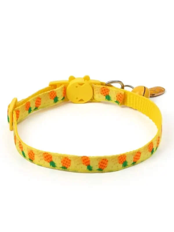 Набор ошейников для кошек &laquo;Пижон. Фрукты&raquo;, 19-32&times;1 см, 4 шт.