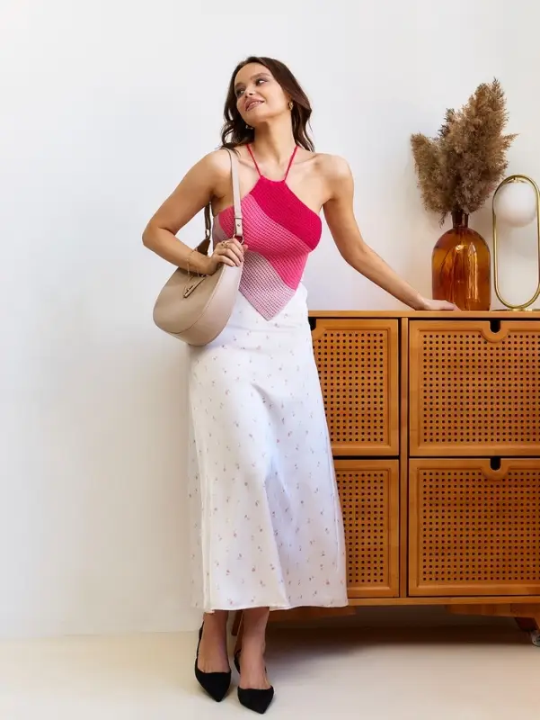 Сумка женская багет TEXTURA на молнии, 27&times;9&times;23 см, бежевая