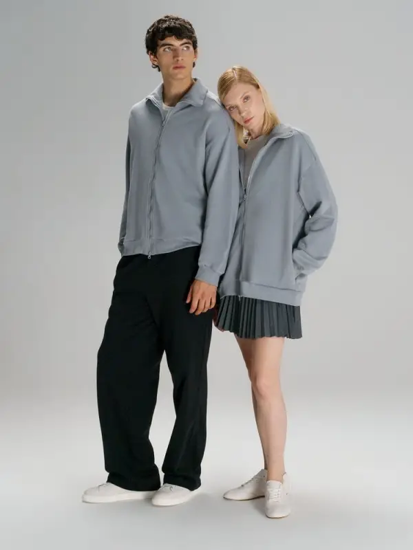 Толстовка унисекс Neofit, светло-серая, размер XL/XXL Толстовка унисекс Neofit, светло-серая, размер XL/XXL