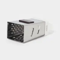 Тёрка четырёхгранная c магнитом Доляна, 3.5&times;7&times;3 см, МИКС