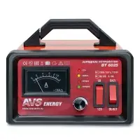 Зарядное устройство для автомобильного аккумулятора AVS BT-6025 (10A) 6/12V