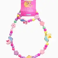 Набор детских украшений "Выбражулька" птички, 2 предмета: бусы, браслет, разноцветный