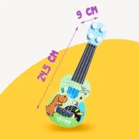 Игрушка музыкальная гитара &laquo;Динозаврик&raquo;, цвета МИКС