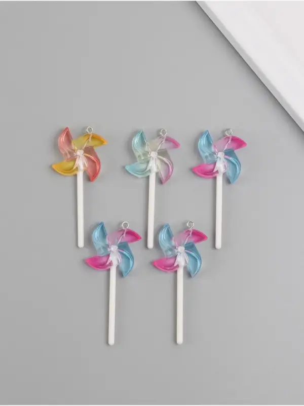 Подвеска для творчества акрил Подвеска для творчества акрил "Ветерок" МИКС 6х2,5х1 см