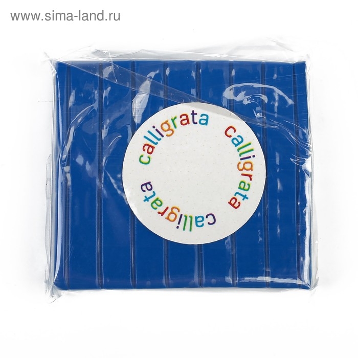 Полимерная глина Calligrata 50 г, синяя Полимерная глина Calligrata 50 г, синяя