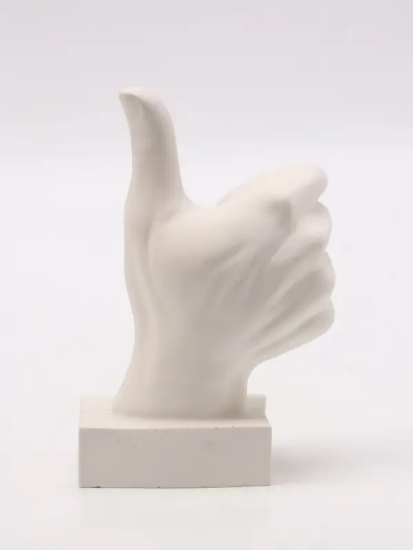 Фигурка декоративная &laquo;Всё хорошо&raquo;, 15&times;10&times;6 см, белая