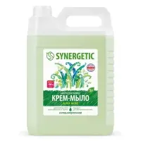 Крем-мыло жидкое SYNERGETIC, биоразлагаемое, для мытья рук и тела &laquo;Алоэ вера&raquo;, 5 л