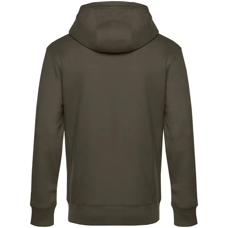 Толстовка с капюшоном унисекс King, хаки, размер XS