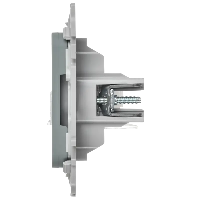FLITE Розетка компьютерная RJ45 категория 5Е UTP РК5е-1-0-ФлС серый IEK