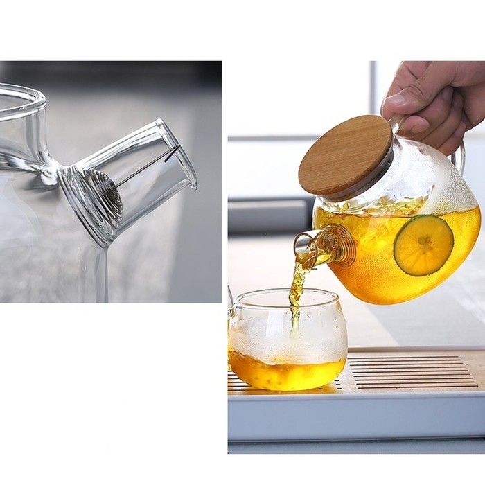 Чайник заварочный стеклянный - заварник 900 мл Чайник заварочный стеклянный - заварник 900 мл