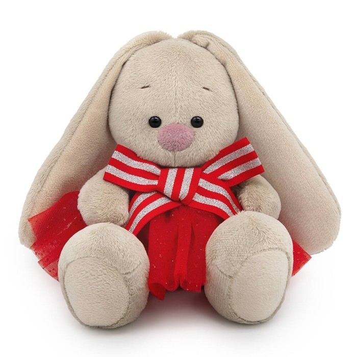 Мягкая игрушка «Зайка Ми», в юбке с блёстками и с бантом, 15 см Мягкая игрушка «Зайка Ми», в юбке с блёстками и с бантом, 15 см