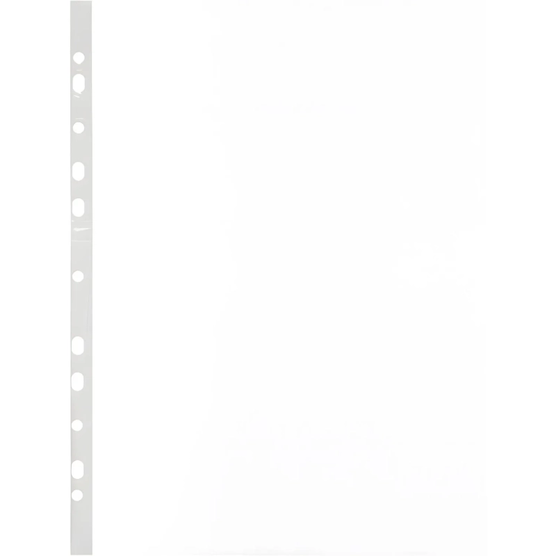 Файл-вкладыш А4 Стандарт 100шт/уп с перф. Россия