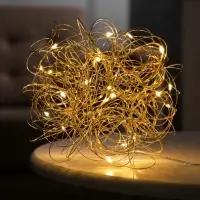 Светодиодная фигура &laquo;Облачко&raquo; 20 см, 20 LED, от батареек AAx2, свечение тёплое белое