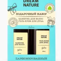 Подарочный набор женский DREAM NATURE Silvia: шампунь и гель-крем для душа по 330 мл