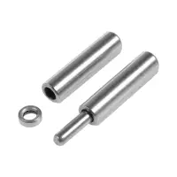 Петля гаражная ТУНДРА, с подшипником, 16&times;140 мм, набор 12 шт.