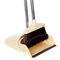 VETTA Набор щетка+совок, пластик, железо, ПВХ, 2 ручки, 92x24см/85x26,5см