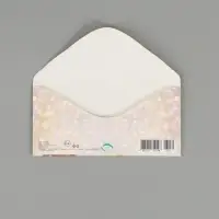 Конверт для денег &laquo;С юбилеем вас!&raquo;, глиттер, 16,5 х 8 см