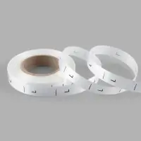 Размерник сатиновый, L, 1000 шт., 12 мм, 30 м, белый