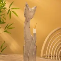 Сувенир &laquo;Кошка&raquo;, 60&times;14&times;6 см, дерево, МИКС