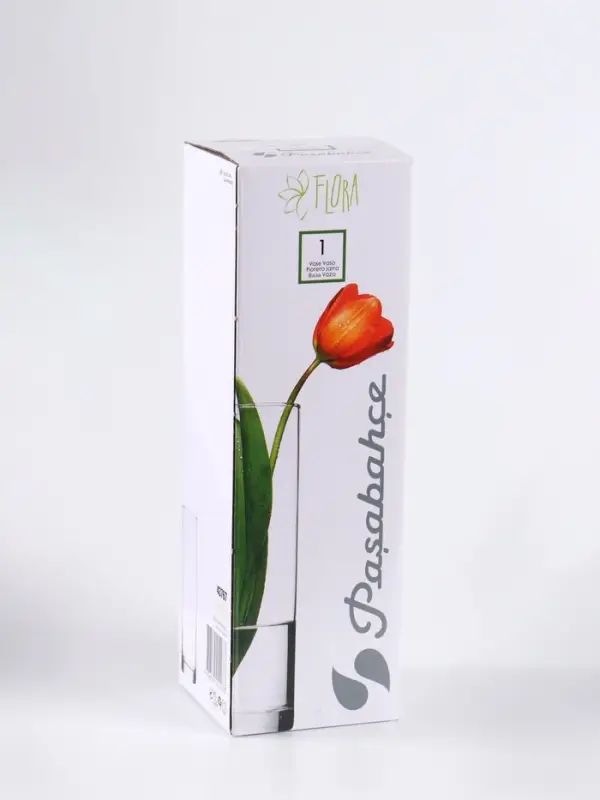 Ваза &laquo;Эридан. Узоры&raquo;, h=26 см, стекло, чёрная