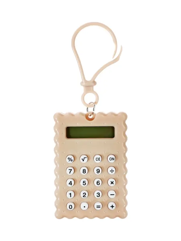 Калькулятор - брелок &laquo;Печенье&raquo; 8-разрядный, МИКС